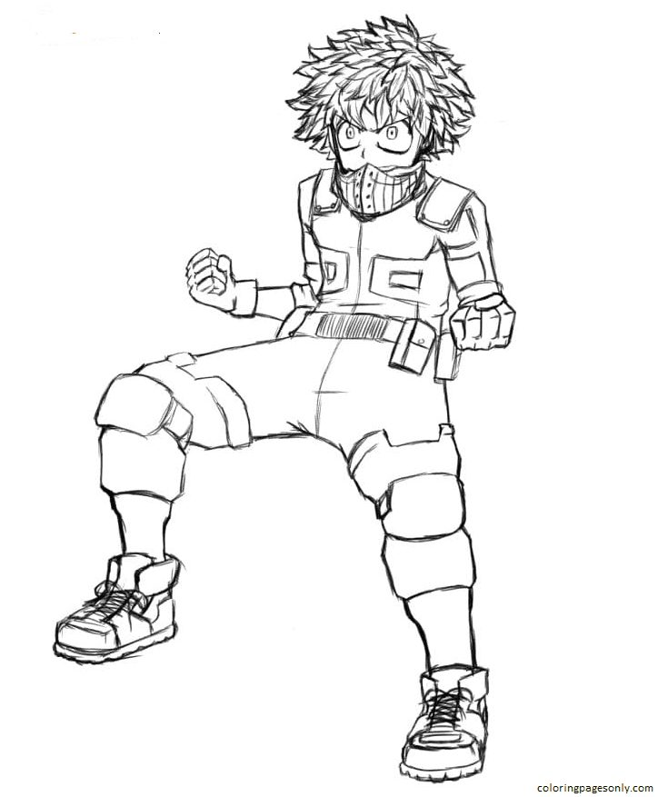 My Hero Academia Coloring Pages – Coloring Pages For Kids And Adults