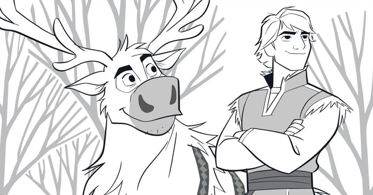 Kristoff dan Anna Lindos
