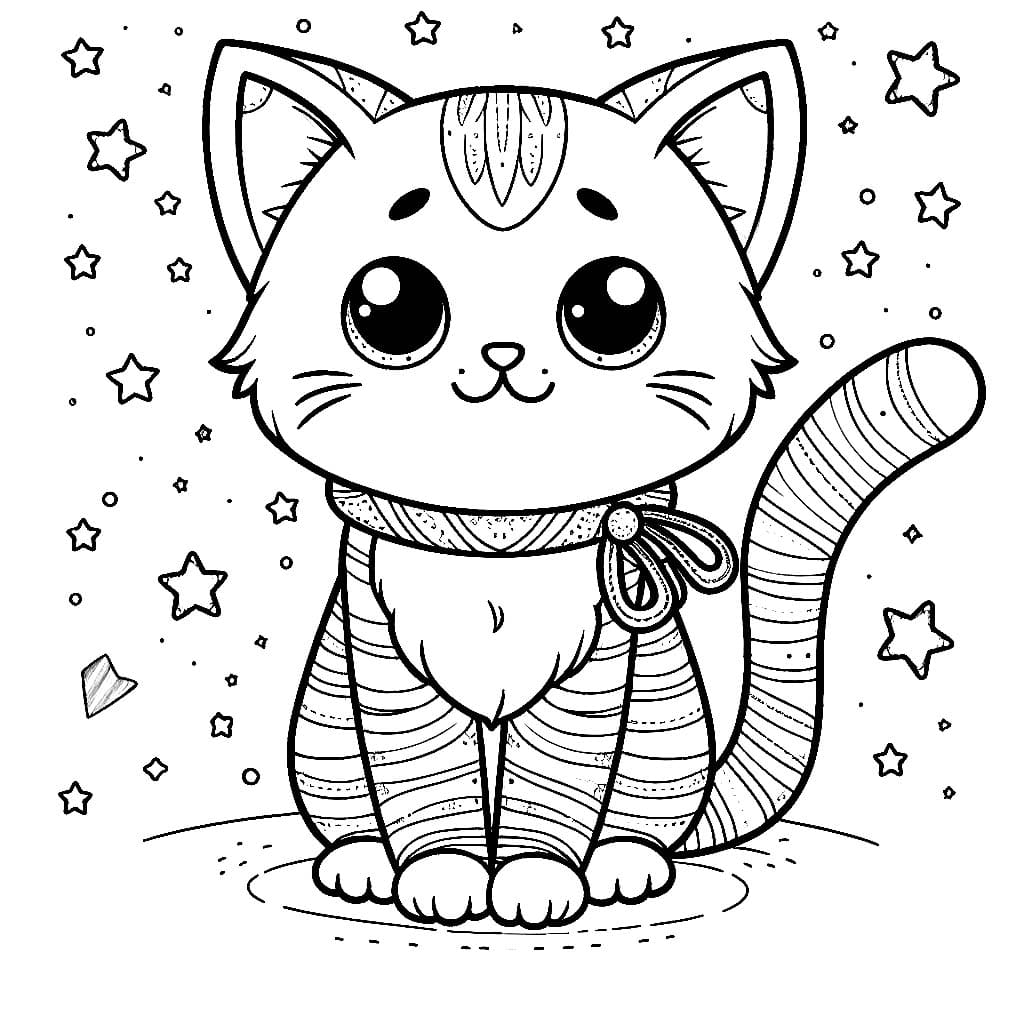 Kucing dan bintang