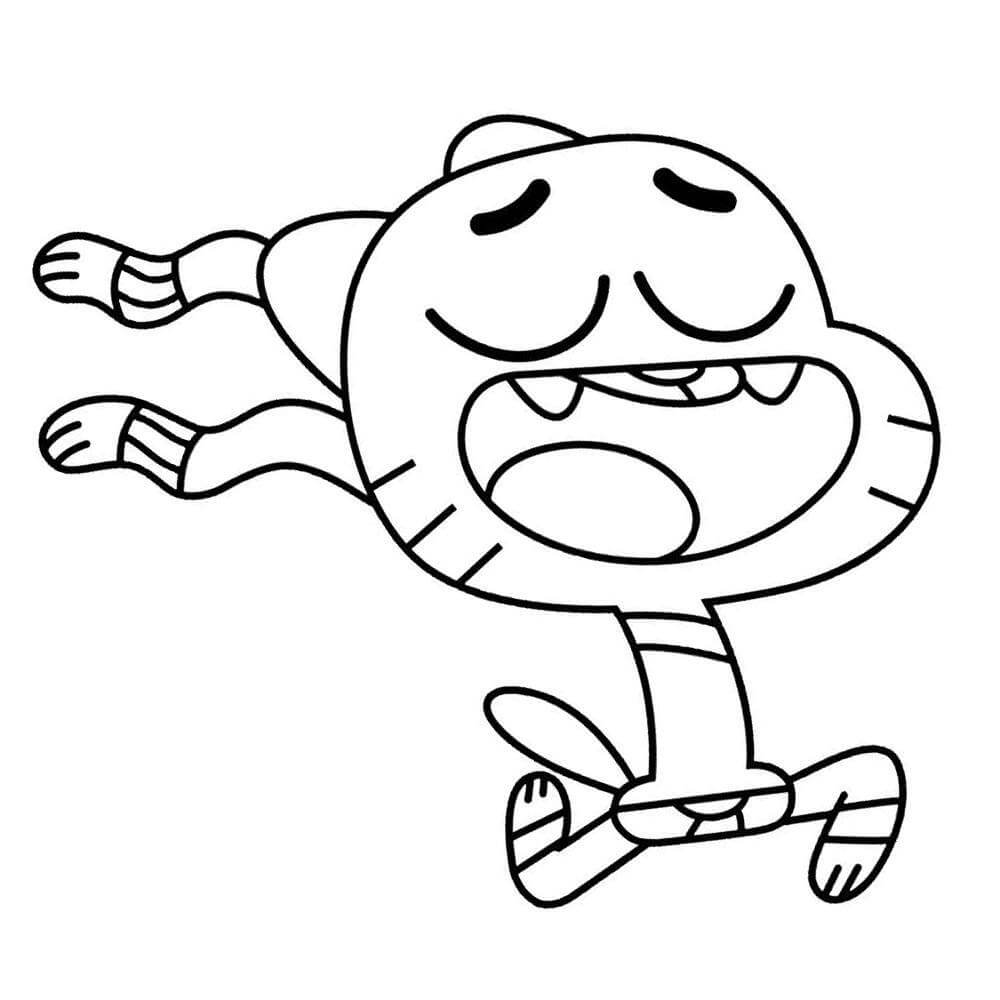 Lari Gumball Lucu