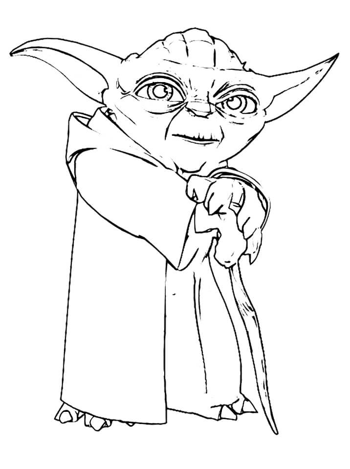 Tuan Yoda Tersenyum