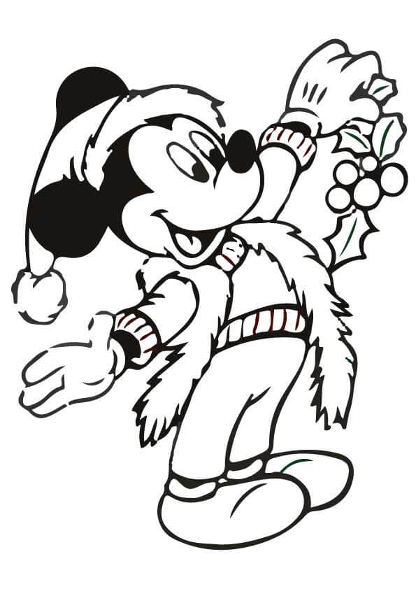 Mickey Mouse dan Natal