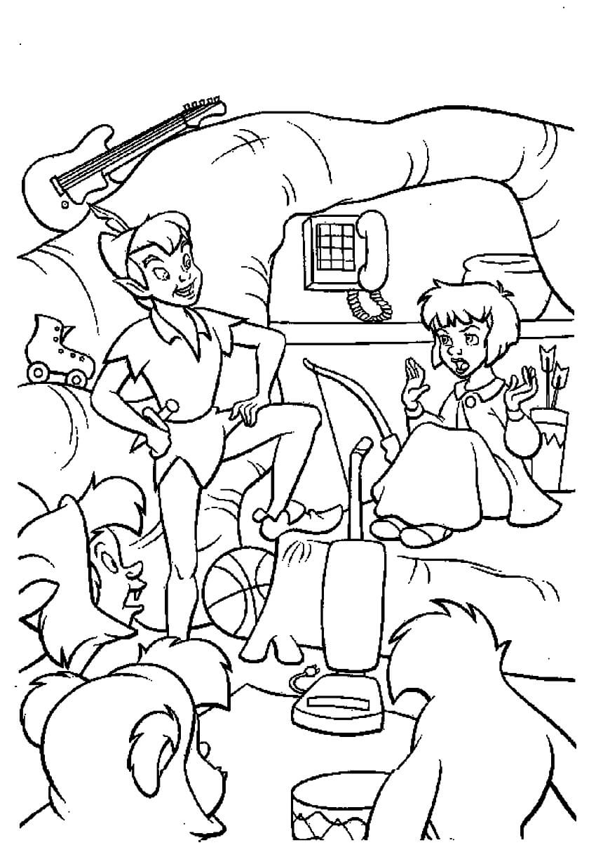 Peter Pan Dan Teman di Rumah