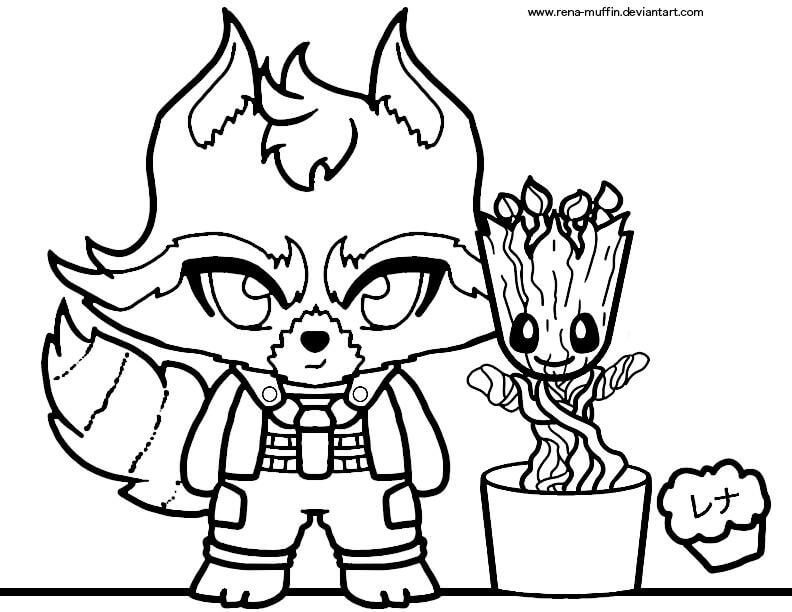 Roket dan Bayi Groot