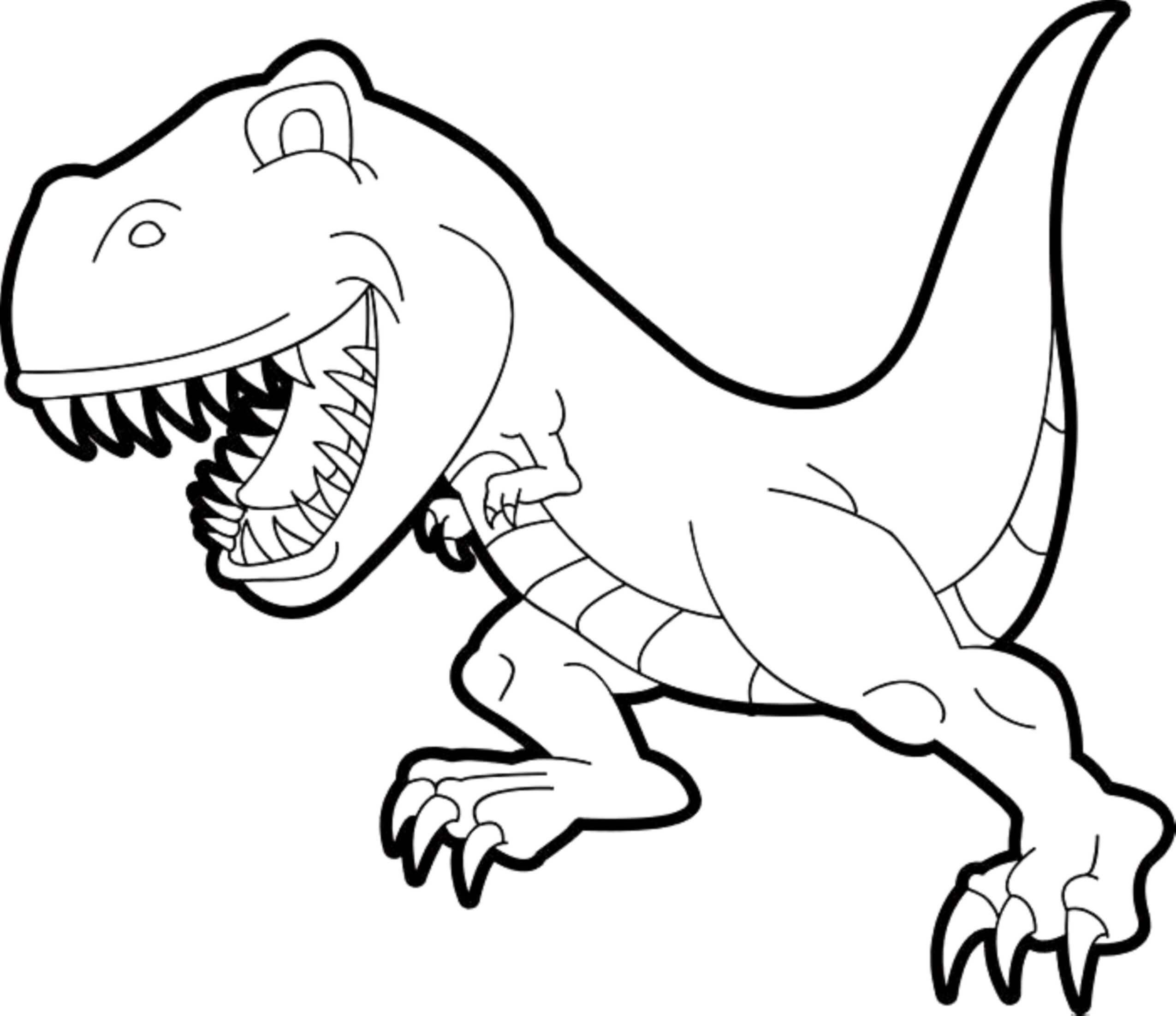 T-Rex Tersenyum