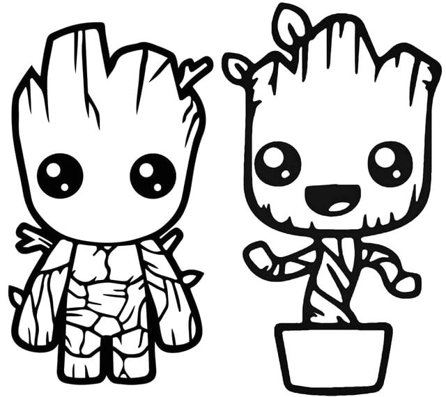 Dua Bayi Groot