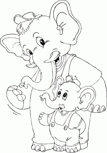 Ayah dan Anak Gajah