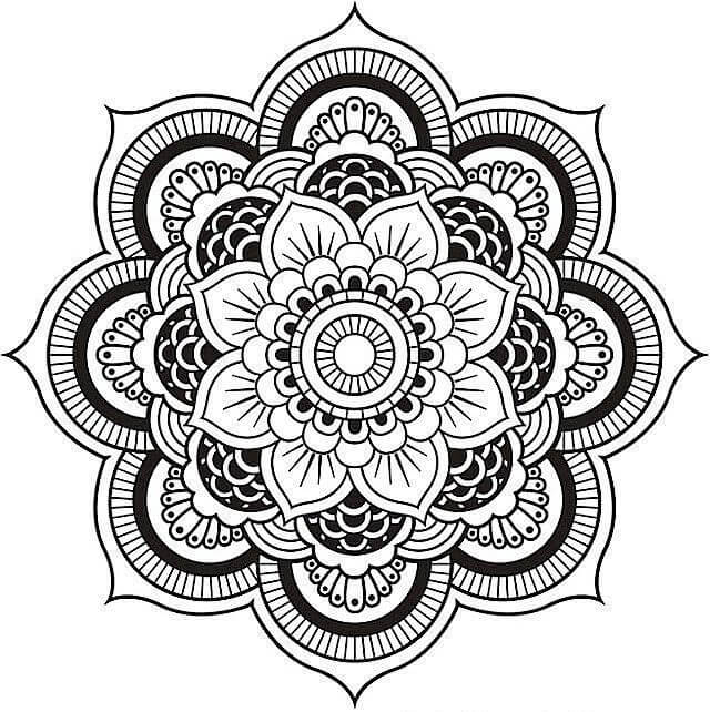 Beautiful Flower Mandalas