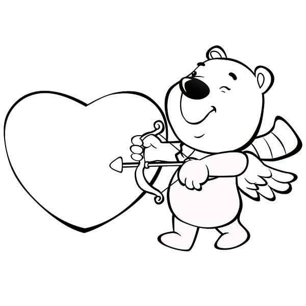 Beruang Cupid Kecil