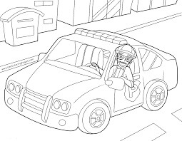 Blippi dalam Kereta Polis