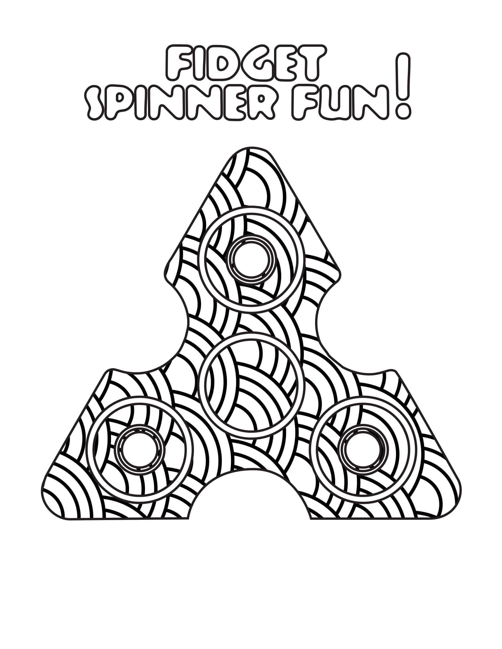 Fidget Spinner Menyenangkan