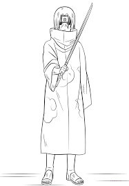 Itachi Memegang Pedang
