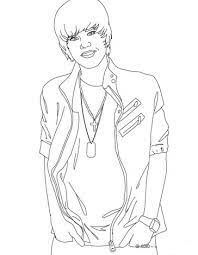 Justin Bieber Tersenyum