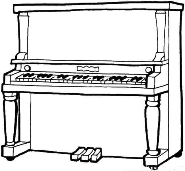 Menggambar Piano