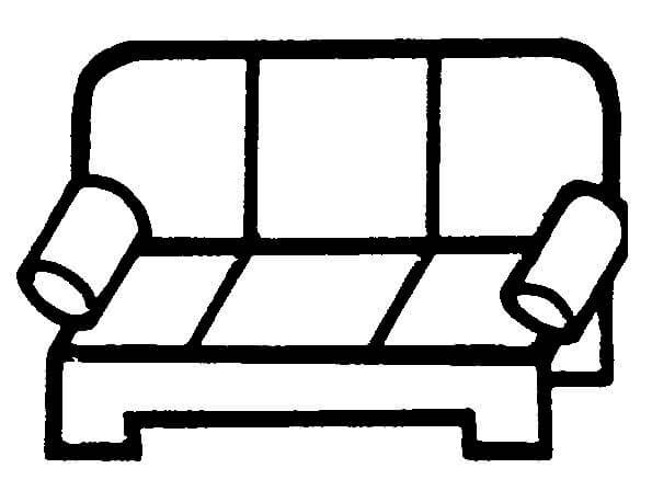Menggambar Sofa
