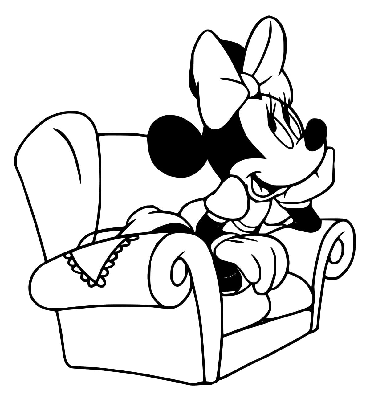 Mini Tikus di Sofa