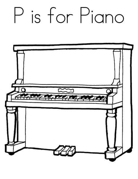 P untuk Piano