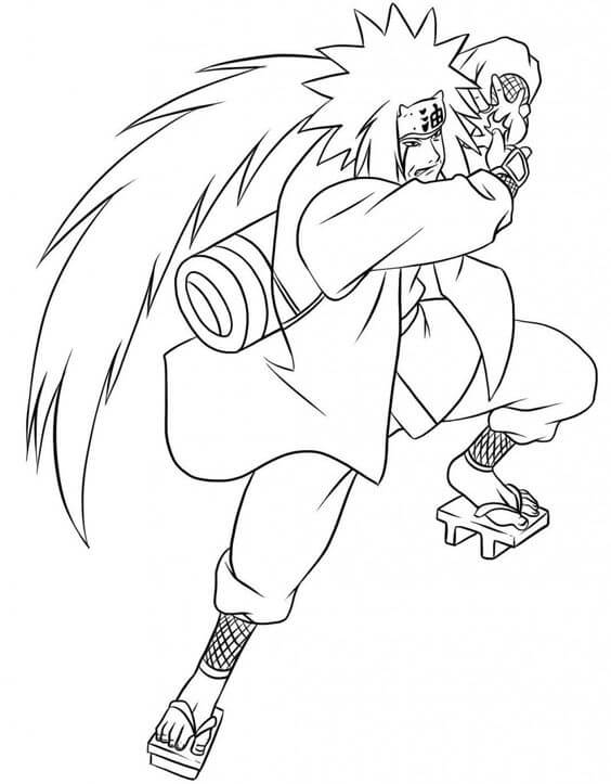 Pertarungan Jiraiya yang Keren