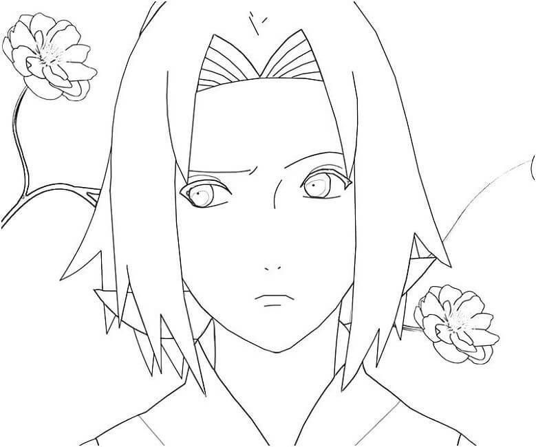 Sakura dengan Bunga