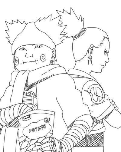 Shikamaru dan Choji