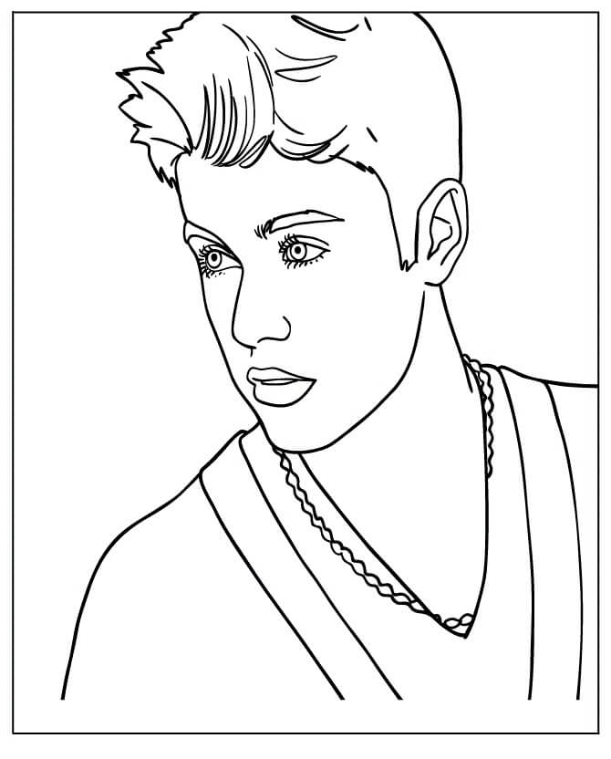Wajah Justin Bieber