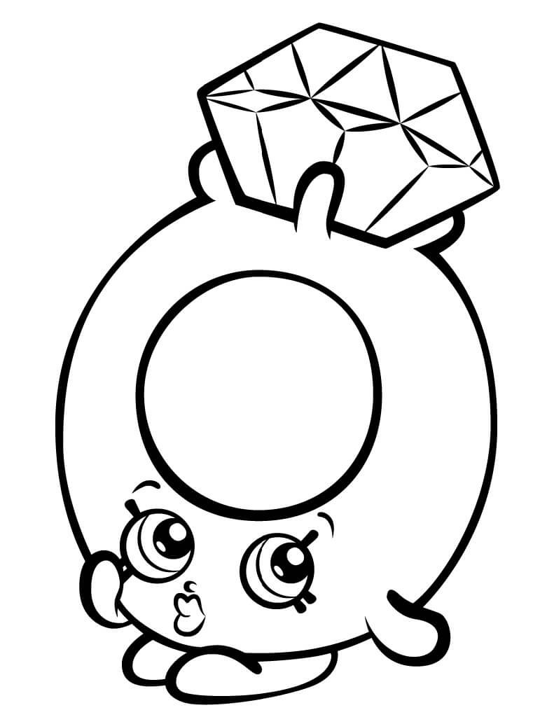 Cincin Berlian Kartun