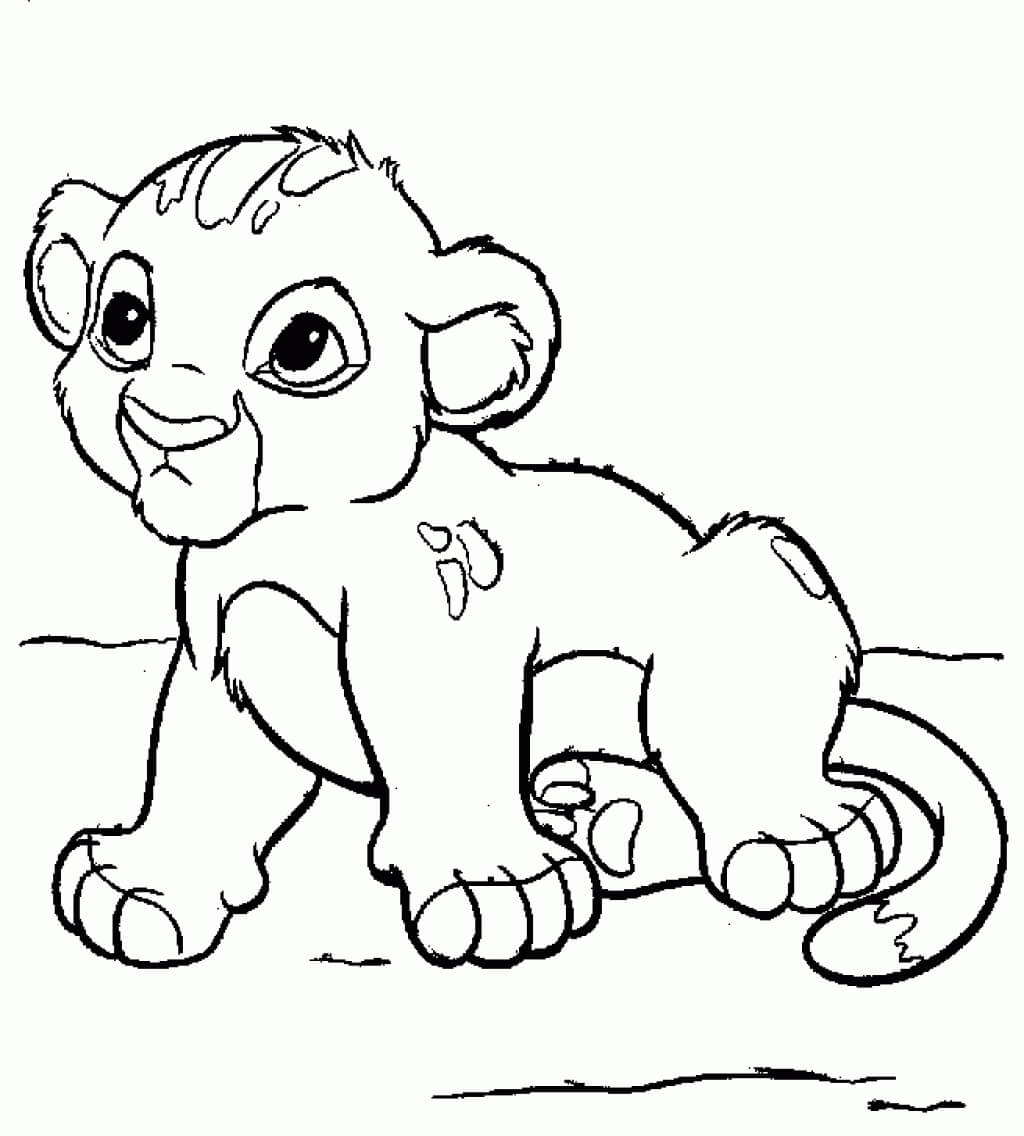Menggambar Simba