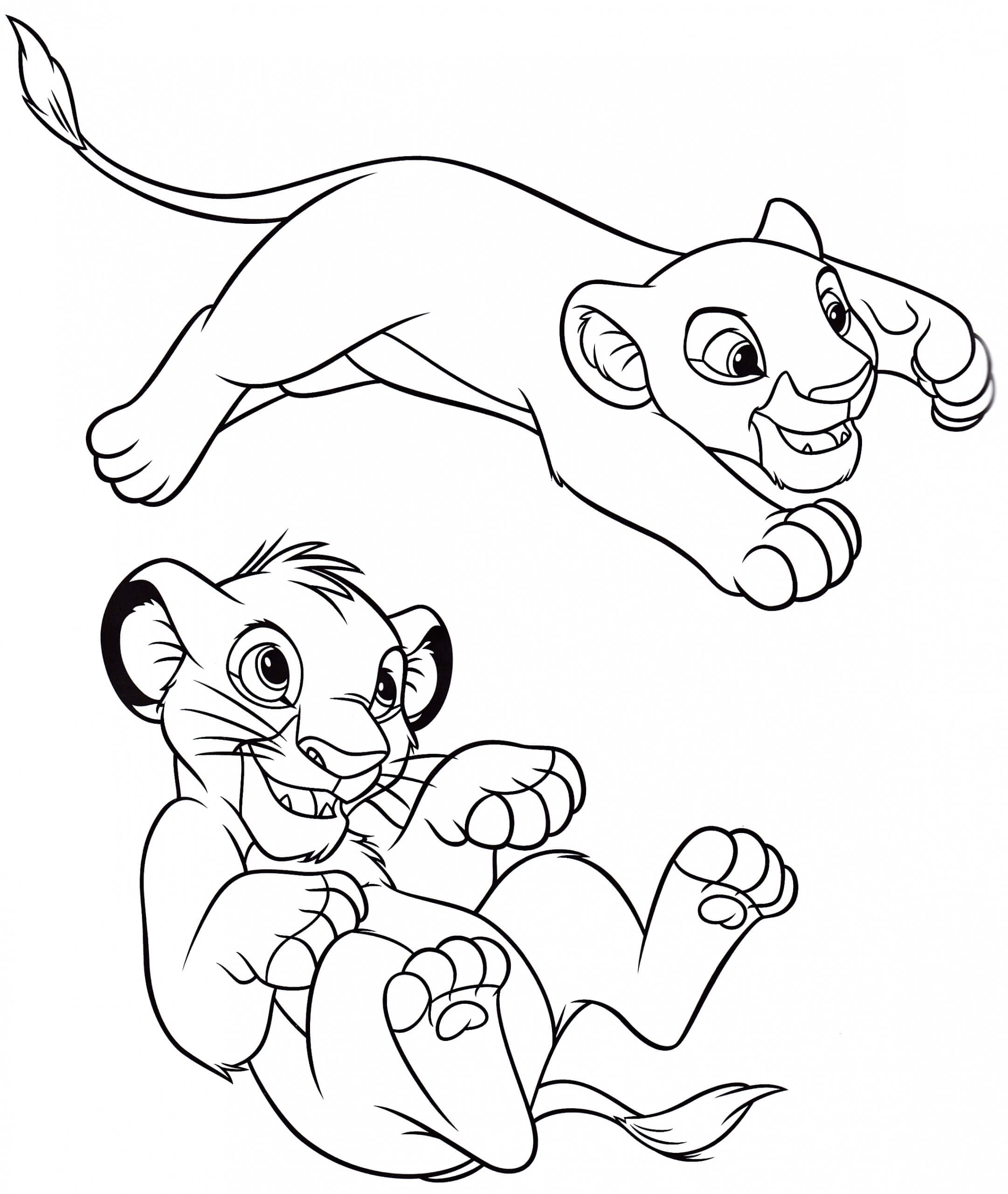 Raja Singa Nala dan Simba