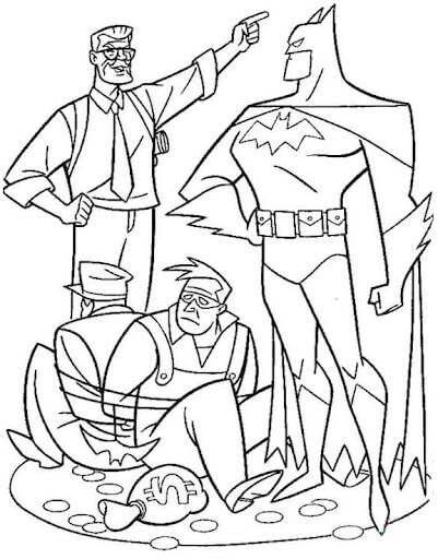 Batman Menangkap Dua Perampok