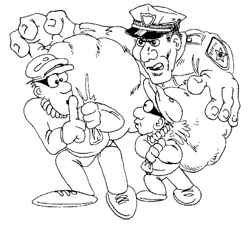 Perampok dan Polisi