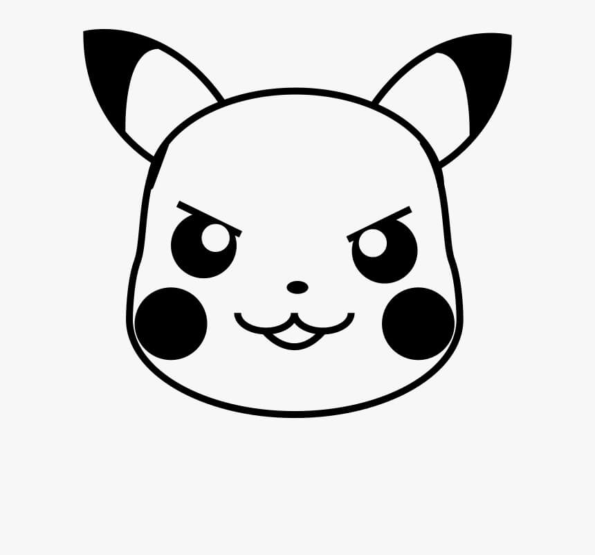 Kepala Pikachu yang Menyenangkan