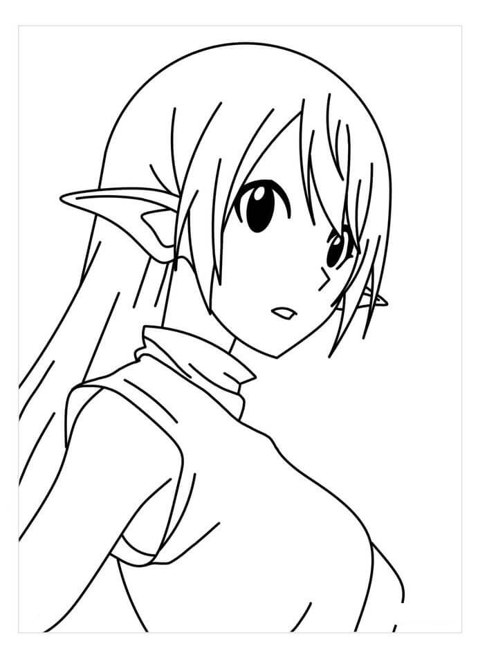 Gadis Anime Elf