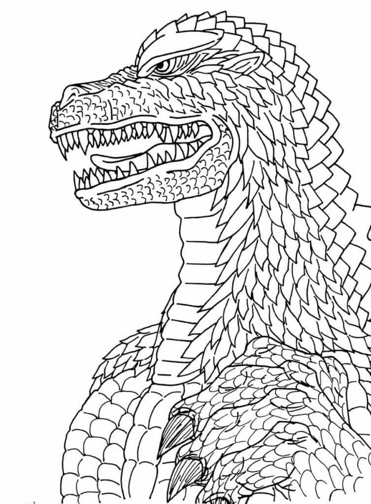 Godzilla Head untuk Dewasa