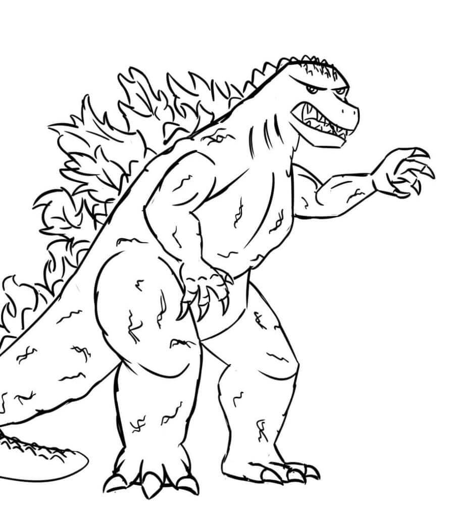 Godzilla Marah yang Indah