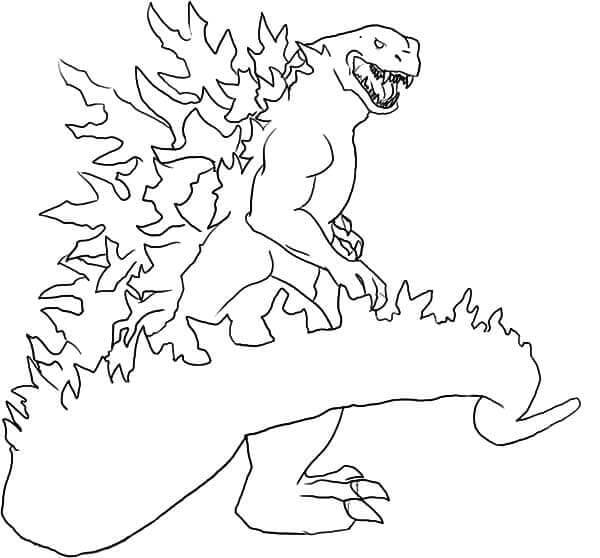 Godzilla Mengibaskan Ekornya