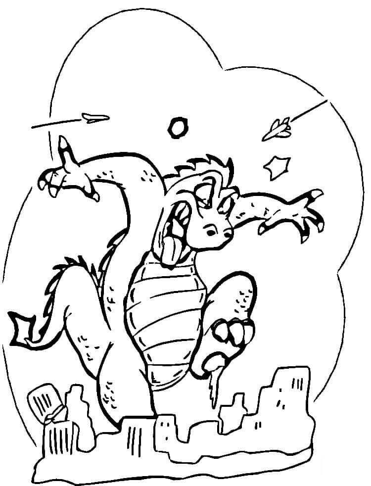 Godzilla Menyerang Kota