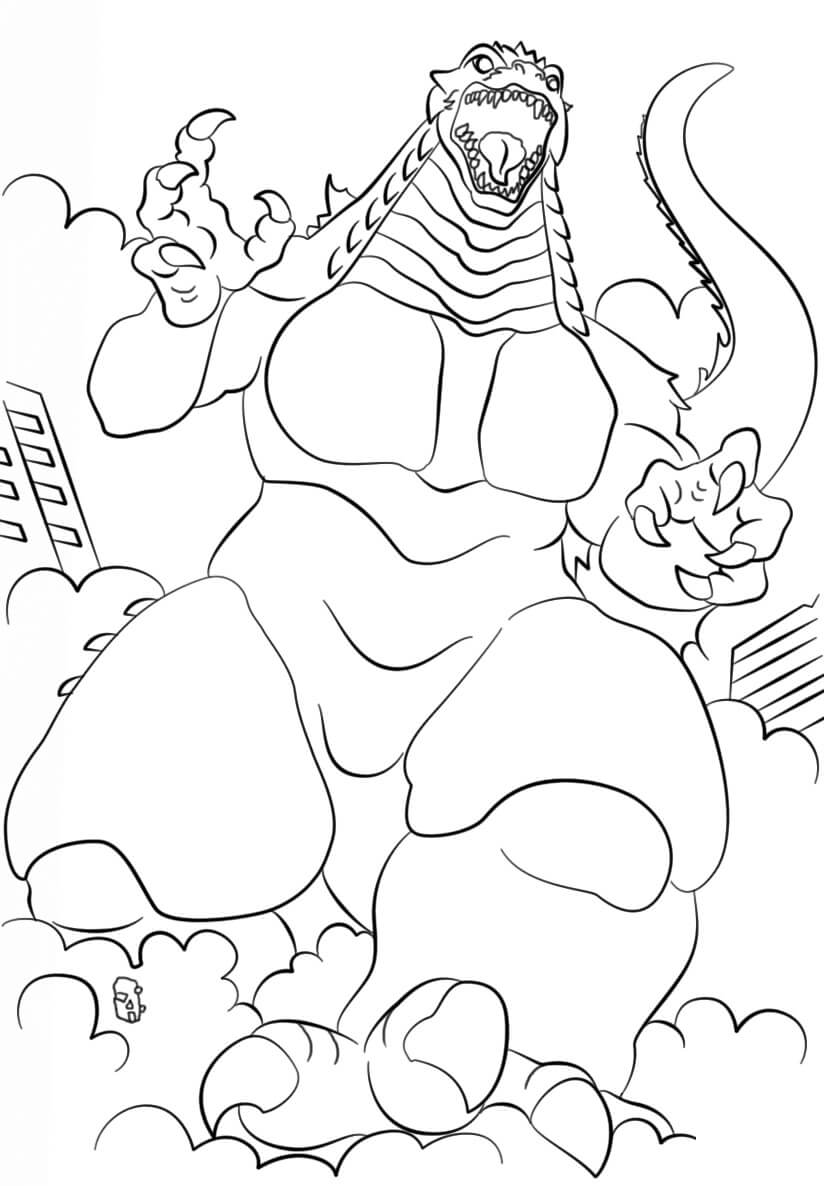 Godzilla Menyerang