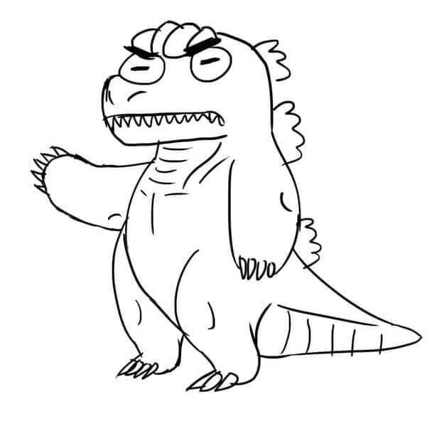 Godzilla yang Menggemaskan