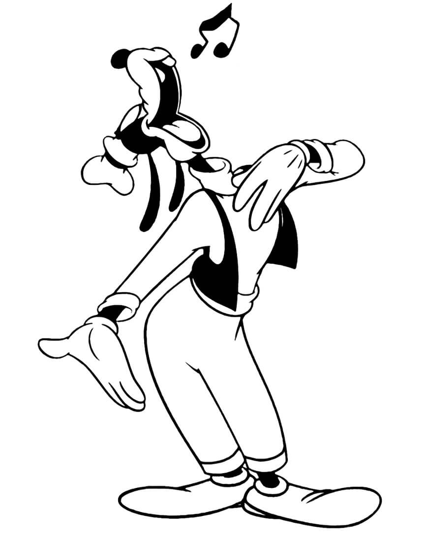 Goofy Menyanyi