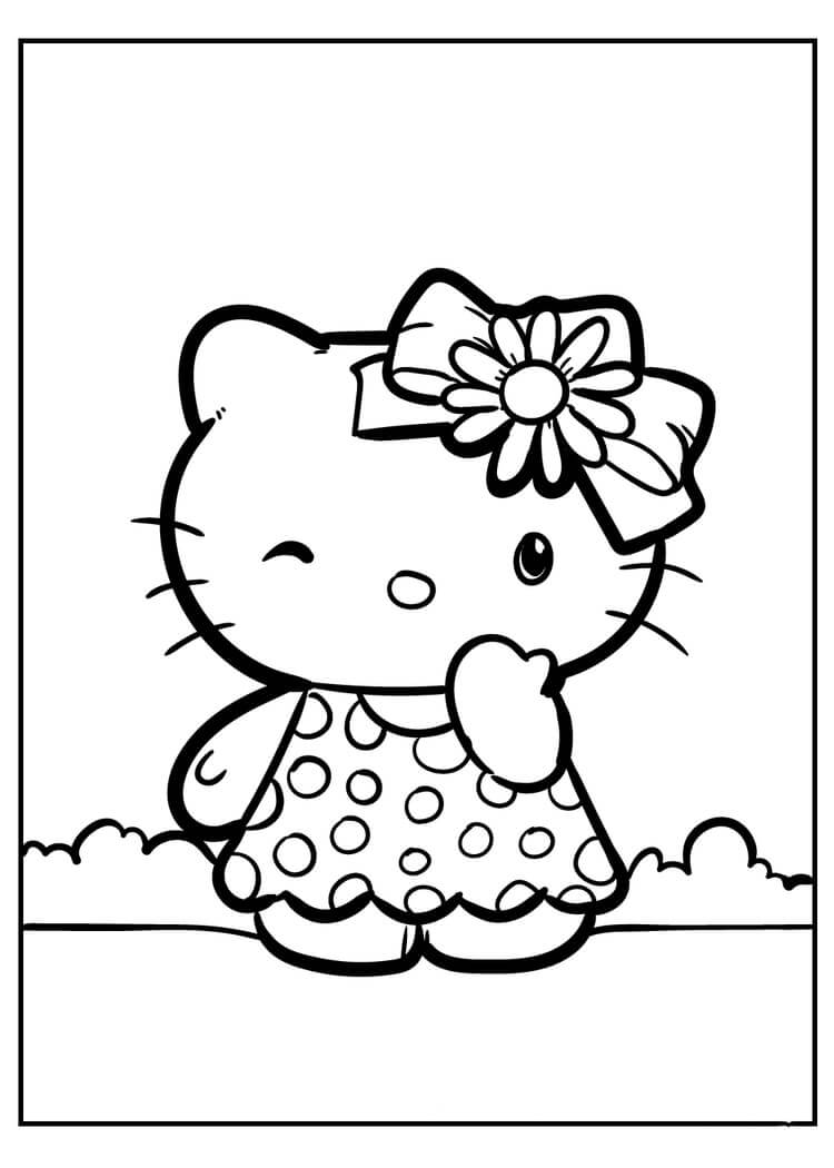 Hello Kitty Amiga  Dibujos de hello kitty, Hello kitty para colorear, Hello  kitty