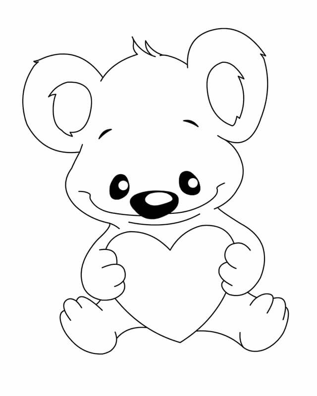 Koala dengan Hati