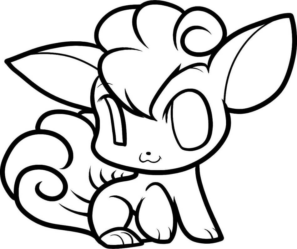 Chibi Vulpix Pokemon