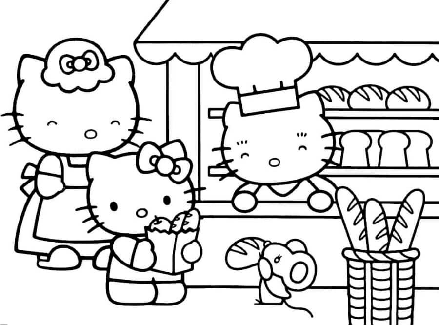 Hello Kitty dan Toko Roti