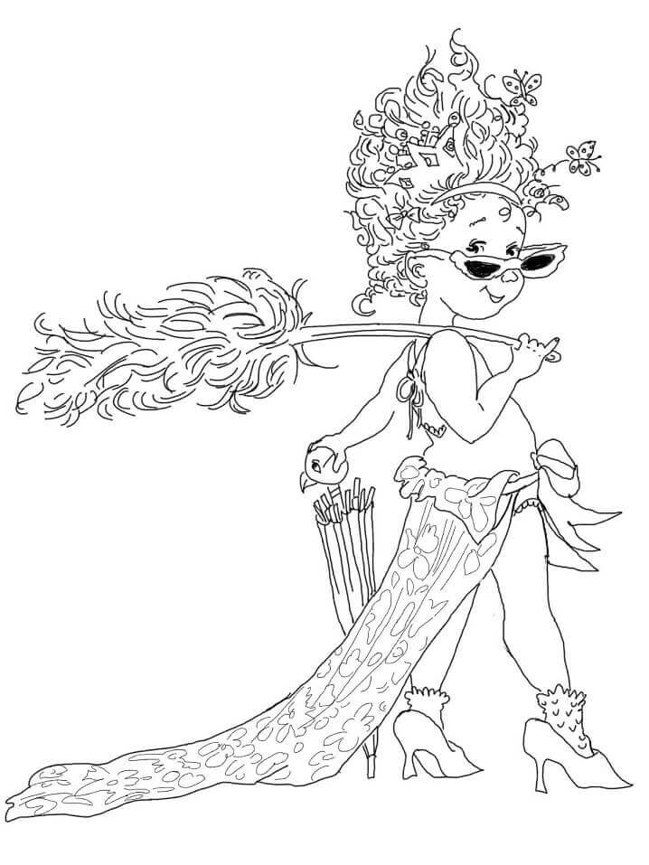 Fancy Nance dengan Payung