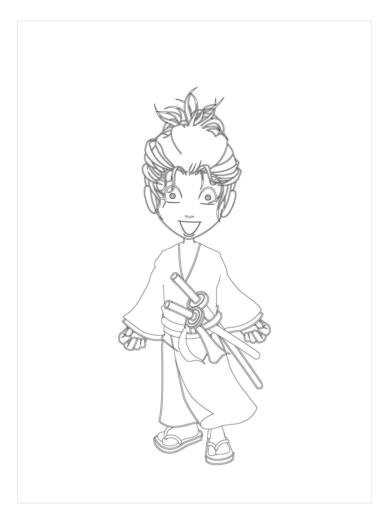 Samurai Lucu
