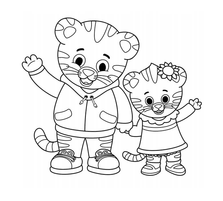 Tiger Daniel dan Saudarinya