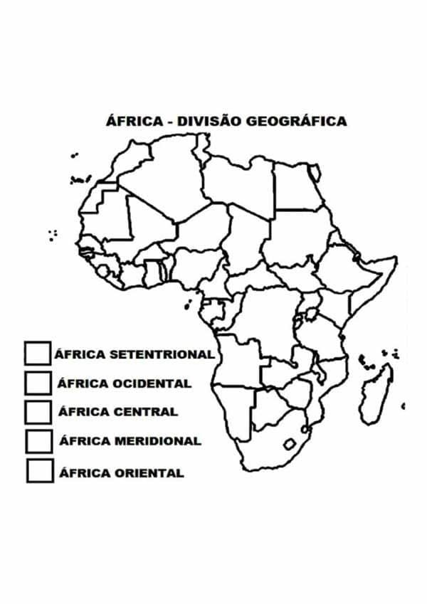 Peta da Afrika 3