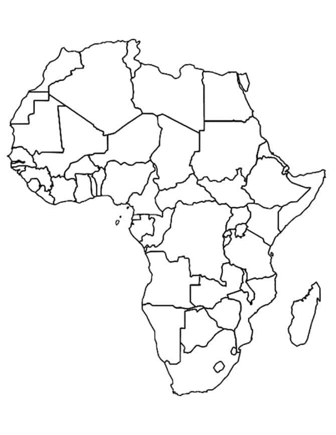 Peta da Afrika 6
