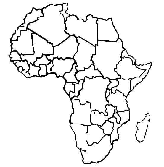 Peta da Afrika 7