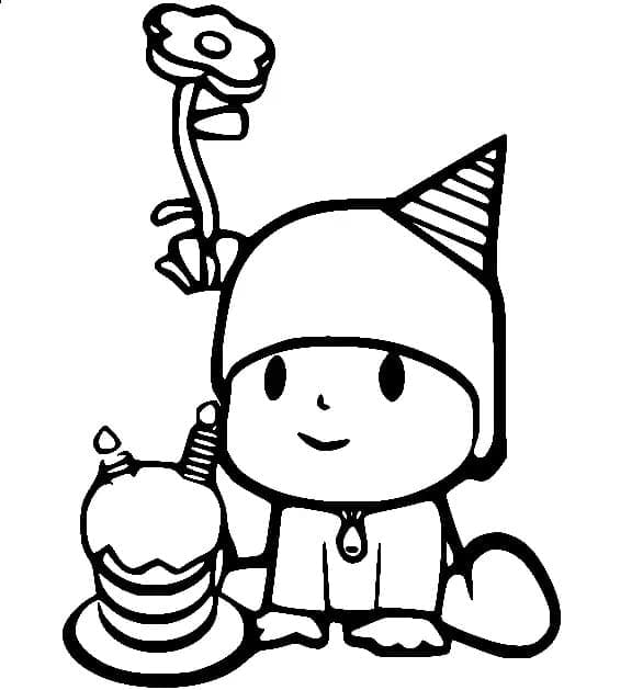 Pocoyo dan Kue Ulang Tahun yang Lucu